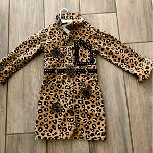 Leopard Print Long Coat